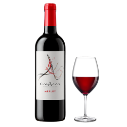Découvrez notre vin rouge Merlot de la maison Cavazza